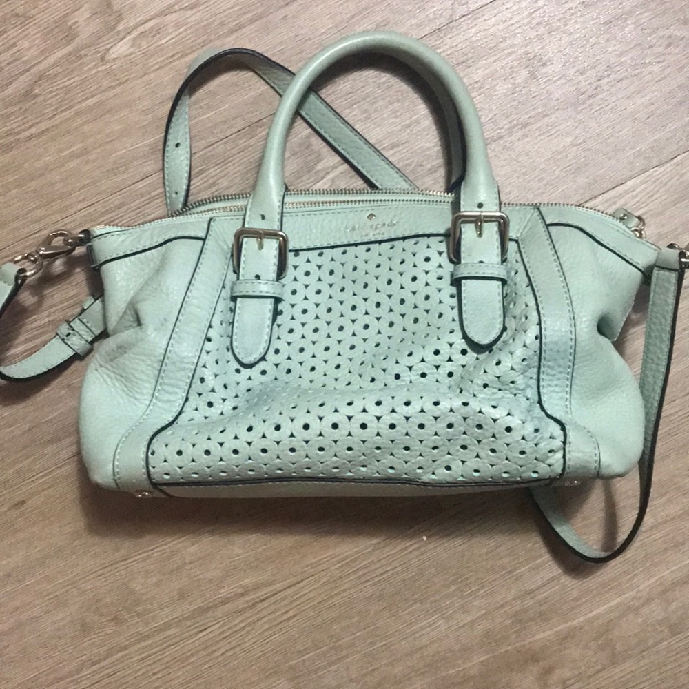 Kate Spade Mint Green Satchel - Picture 3 of 3